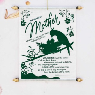 Scroll Card for Mother - Gift for Mother's Day - Birthday - Anniversary Gift