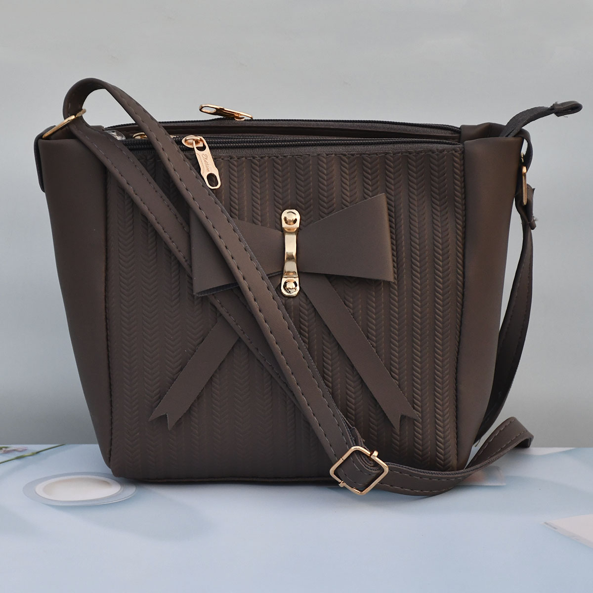 Buy Pink & Black Handbags for Women by Da Milano Online | Ajio.com