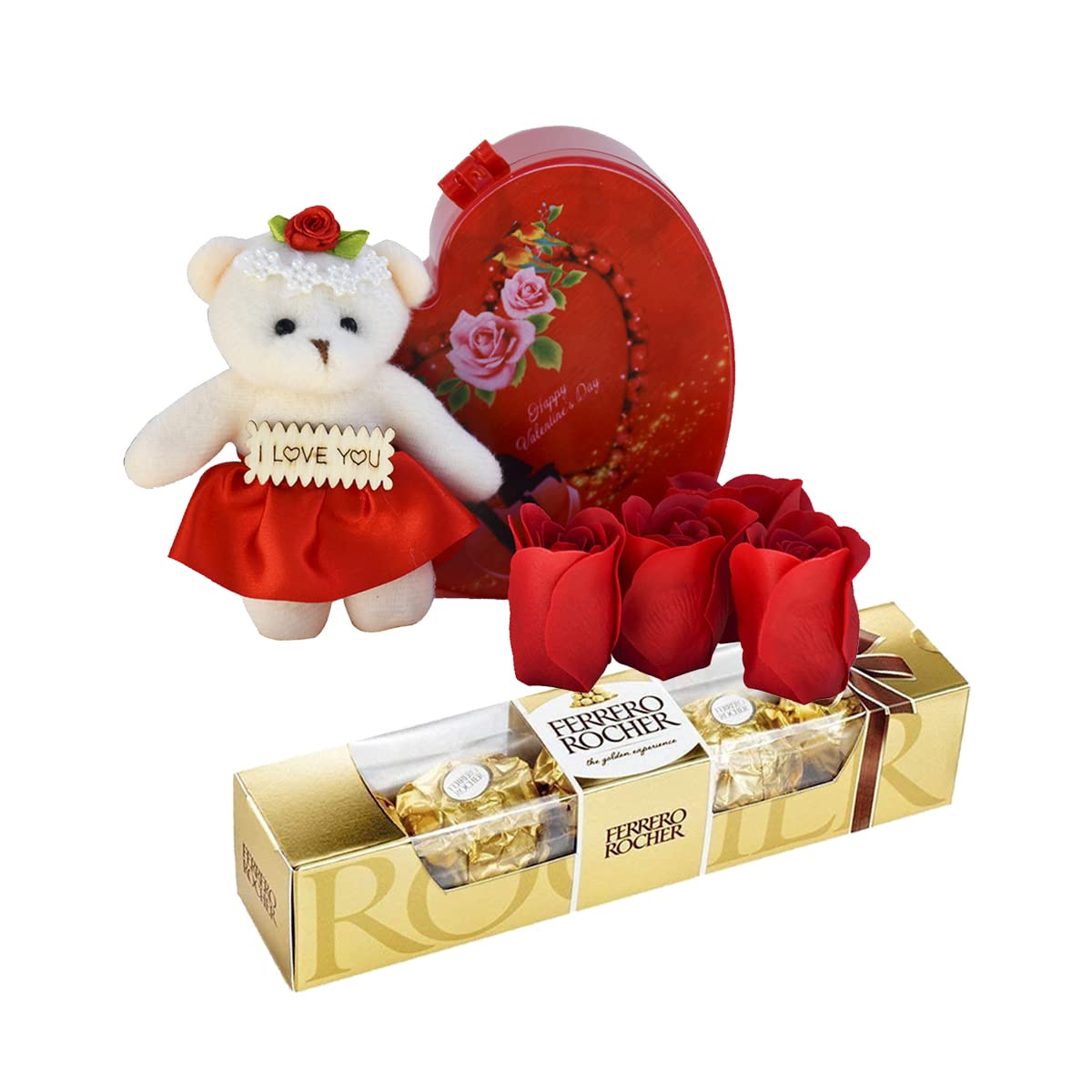Small Valentine Teddy Bear|valentine's Day Teddy Bear - High-quality Plush,  Pp Cotton Stuffed, Unisex Gift