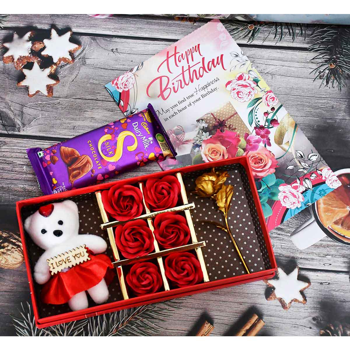 Buy Birthday Gifts with card, Chocolates, Love Gift Box | Gift Items | Get  up to 60% off