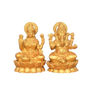 Lakshmi Ganesh Idol for Home, Lving Room, and Pooja Room