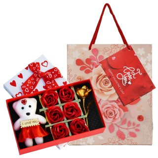 Special Romantic Gifts - Love Gift Box with Paper Carry Bag