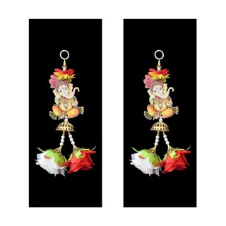 Ganesha Jhumki Style Hangings for Main Gate and Pooja Room