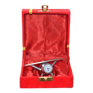 Airplane Table Clock Showpiece with Velvet Gift Box