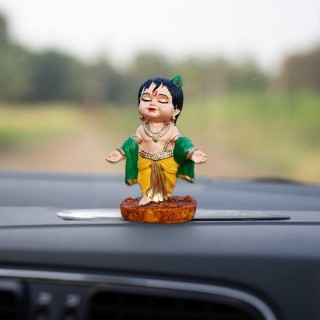 Bal Gopal Idol for Car Dashboard and Home Decor