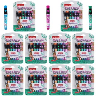 Washable Tattoo Pen Set for Kids (Pack of 10)